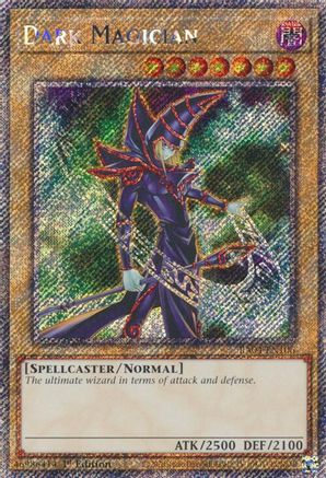 Dark Magician (6th Art) (Platinum Secret Rare) [RA04-EN106] - Quarter Century Stampede 1st Edition - Platinum Secret Rare - Trinity Hobby