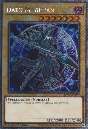 Dark Magician (7th Art) (Platinum Secret Rare) [RA04-EN106] - Quarter Century Stampede 1st Edition - Platinum Secret Rare - Trinity Hobby