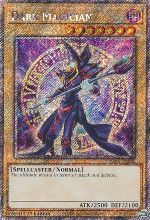 Dark Magician (8th Art) (Platinum Secret Rare) [RA04-EN106] - Quarter Century Stampede 1st Edition - Platinum Secret Rare - Trinity Hobby