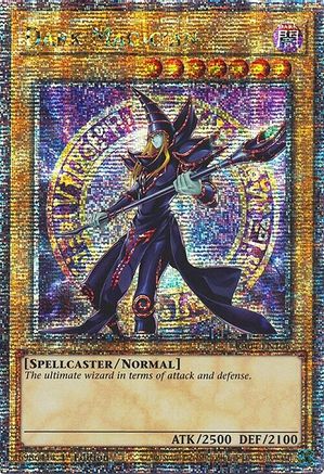 Dark Magician (8th Art) (Quarter Century Secret Rare) [RA04-EN106] - Quarter Century Stampede 1st Edition - Quarter Century Secret Rare