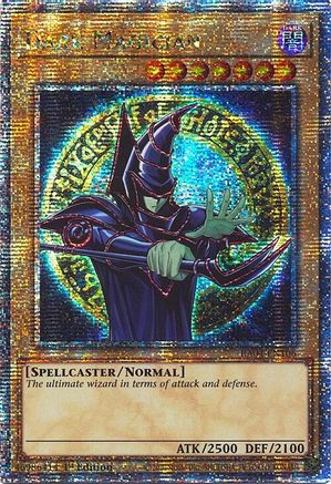 Dark Magician (9th Art) (Quarter Century Secret Rare) [RA04-EN106] - Quarter Century Stampede 1st Edition - Quarter Century Secret Rare - Trinity Hobby
