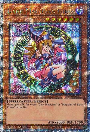 Dark Magician Girl (3rd Art) (Quarter Century Secret Rare) [RA04-EN107] - Quarter Century Stampede 1st Edition - Quarter Century Secret Rare - Trinity Hobby