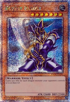 Buster Blader (Quarter Century Secret Rare) [RA04-EN115] - Quarter Century Stampede 1st Edition - Quarter Century Secret Rare - Trinity Hobby