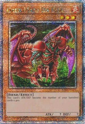 Gren Maju Da Eiza (Quarter Century Secret Rare) [RA04-EN124] - Quarter Century Stampede 1st Edition - Quarter Century Secret Rare - Trinity Hobby
