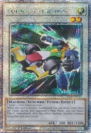 Formula Synchron (Quarter Century Secret Rare) [RA04-EN143] - Quarter Century Stampede 1st Edition - Quarter Century Secret Rare - Trinity Hobby