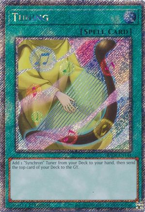 Tuning (Platinum Secret Rare) [RA04-EN144] - Quarter Century Stampede 1st Edition - Platinum Secret Rare - Trinity Hobby
