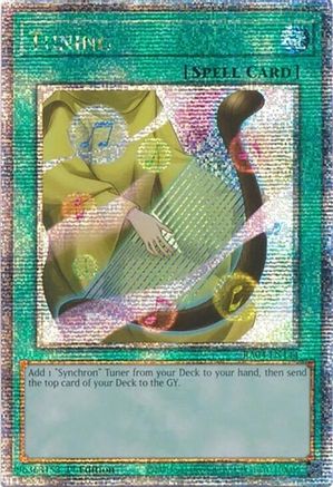 Tuning (Quarter Century Secret Rare) [RA04-EN144] - Quarter Century Stampede 1st Edition - Quarter Century Secret Rare - Trinity Hobby