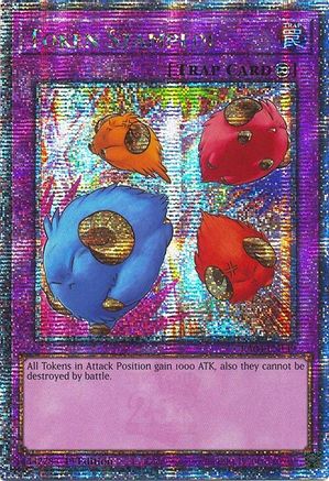 Token Stampede (Quarter Century Secret Rare) [RA04-EN149] - Quarter Century Stampede 1st Edition - Quarter Century Secret Rare - Trinity Hobby
