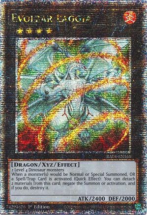 Evolzar Laggia (Quarter Century Secret Rare) [RA04-EN160] - Quarter Century Stampede 1st Edition - Quarter Century Secret Rare - Trinity Hobby