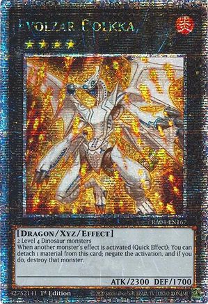 Evolzar Dolkka (Quarter Century Secret Rare) [RA04-EN167] - Quarter Century Stampede 1st Edition - Quarter Century Secret Rare