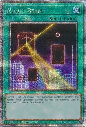 Night Beam (Quarter Century Secret Rare) [RA04-EN182] - Quarter Century Stampede 1st Edition - Quarter Century Secret Rare - Trinity Hobby