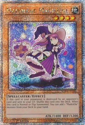 Madolche Magileine (Quarter Century Secret Rare) [RA04-EN185] - Quarter Century Stampede 1st Edition - Quarter Century Secret Rare - Trinity Hobby