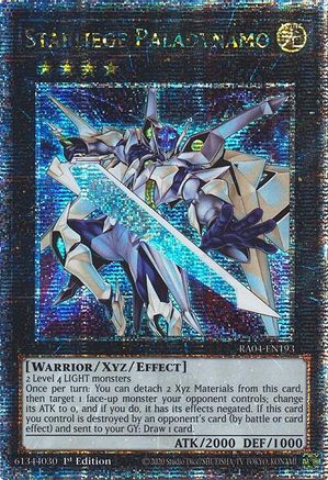 Starliege Paladynamo (Quarter Century Secret Rare) [RA04-EN193] - Quarter Century Stampede 1st Edition - Quarter Century Secret Rare - Trinity Hobby