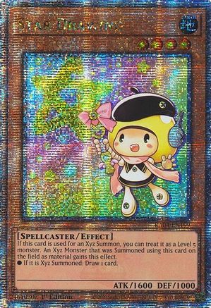 Star Drawing (Quarter Century Secret Rare) [RA04-EN199] - Quarter Century Stampede 1st Edition - Quarter Century Secret Rare - Trinity Hobby