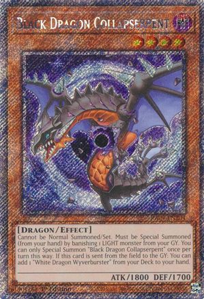 Black Dragon Collapserpent (Platinum Secret Rare) [RA04-EN204] - Quarter Century Stampede 1st Edition - Platinum Secret Rare - Trinity Hobby