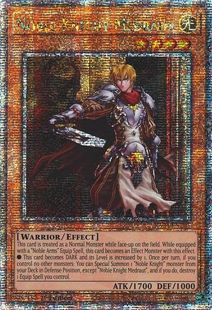 Noble Knight Medraut [RA04-EN205] Quarter Century Secret Rare - Trinity Hobby