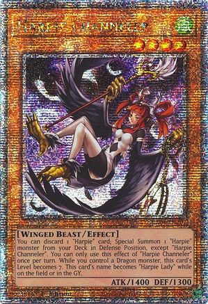 Harpie Channeler [RA04-EN207] Quarter Century Secret Rare - Trinity Hobby