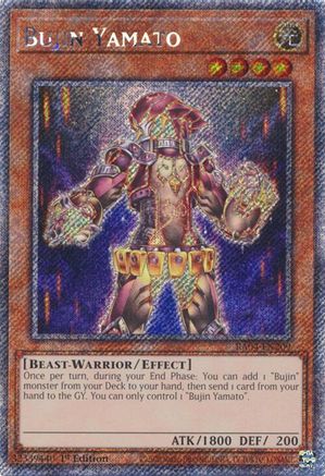 Bujin Yamato [RA04-EN209] Platinum Secret Rare - Trinity Hobby
