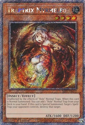 Traptrix Myrmeleo [RA04-EN210] Platinum Secret Rare - Trinity Hobby