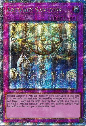 Artifact Sanctum [RA04-EN217] Quarter Century Secret Rare - Trinity Hobby