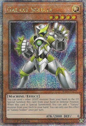 Galaxy Soldier (Quarter Century Secret Rare) [RA04-EN219] - Quarter Century Stampede 1st Edition - Quarter Century Secret Rare - Trinity Hobby