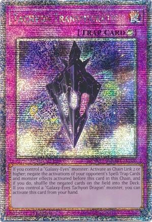 Tachyon Transmigration (Quarter Century Secret Rare) [RA04-EN220] - Quarter Century Stampede 1st Edition - Quarter Century Secret Rare - Trinity Hobby