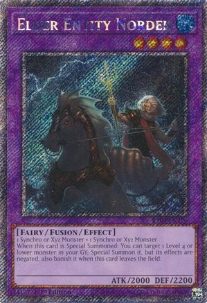 Elder Entity Norden (Platinum Secret Rare) [RA04-EN226] - Quarter Century Stampede 1st Edition - Platinum Secret Rare