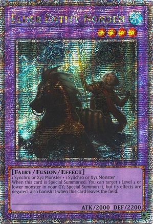 Elder Entity Norden (Quarter Century Secret Rare) [RA04-EN226] - Quarter Century Stampede 1st Edition - Quarter Century Secret Rare - Trinity Hobby