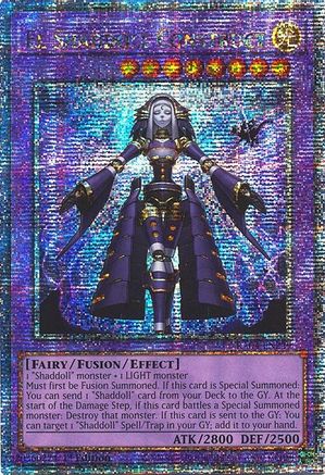 El Shaddoll Construct (Quarter Century Secret Rare) [RA04-EN229] - Quarter Century Stampede 1st Edition - Quarter Century Secret Rare - Trinity Hobby