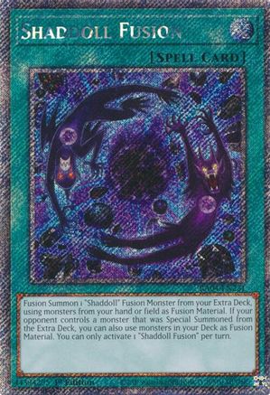 Shaddoll Fusion (Platinum Secret Rare) [RA04-EN231] - Quarter Century Stampede 1st Edition - Platinum Secret Rare - Trinity Hobby