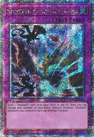 Sinister Shadow Games (Quarter Century Secret Rare) [RA04-EN232] - Quarter Century Stampede 1st Edition - Quarter Century Secret Rare - Trinity Hobby