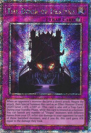 The Door of Destiny (Quarter Century Secret Rare) [RA04-EN240] - Quarter Century Stampede  - Quarter Century Secret Rare - Trinity Hobby