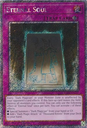 Eternal Soul (Platinum Secret Rare) [RA04-EN247] - Quarter Century Stampede 1st Edition - Platinum Secret Rare - Trinity Hobby