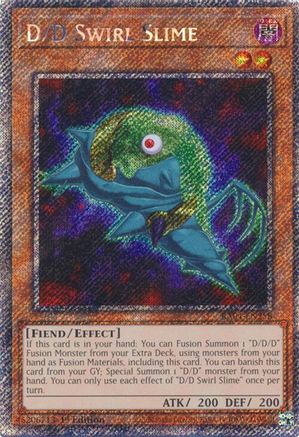 D/D Swirl Slime (Platinum Secret Rare) [RA04-EN258] - Quarter Century Stampede 1st Edition - Platinum Secret Rare - Trinity Hobby
