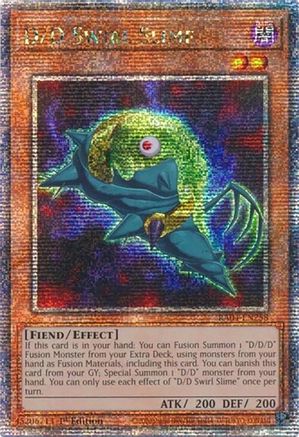 D/D Swirl Slime [RA04-EN258] Quarter Century Secret Rare - Trinity Hobby