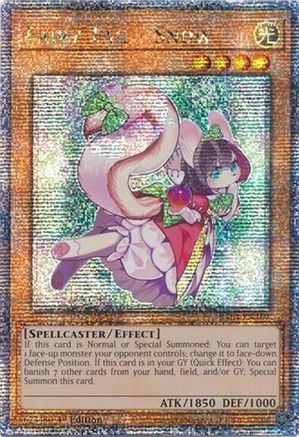 Fairy Tail - Snow (Quarter Century Secret Rare) [RA04-EN269] - Quarter Century Stampede 1st Edition - Quarter Century Secret Rare - Trinity Hobby