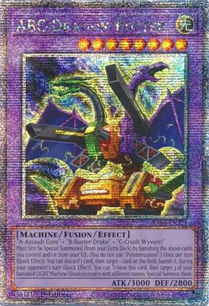 ABC-Dragon Buster (Quarter Century Secret Rare) [RA04-EN271] - Quarter Century Stampede 1st Edition - Quarter Century Secret Rare - Trinity Hobby