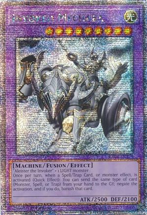 Invoked Mechaba (Quarter Century Secret Rare) [RA04-EN279] - Quarter Century Stampede 1st Edition - Quarter Century Secret Rare - Trinity Hobby