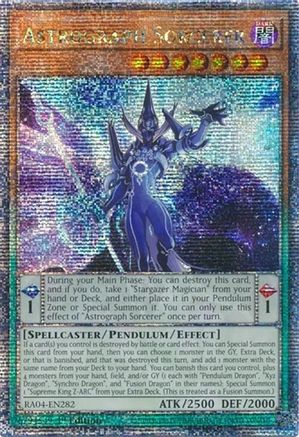 Astrograph Sorcerer (Quarter Century Secret Rare) [RA04-EN282] - Quarter Century Stampede 1st Edition - Quarter Century Secret Rare - Trinity Hobby