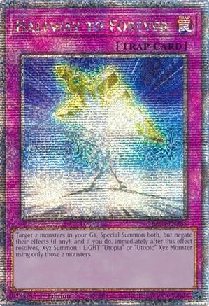 Halfway to Forever [RA04-EN285] Quarter Century Secret Rare - Trinity Hobby
