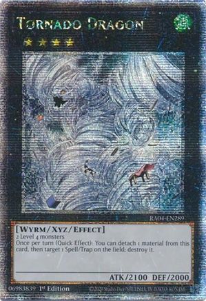 Tornado Dragon [RA04-EN289] Quarter Century Secret Rare - Trinity Hobby