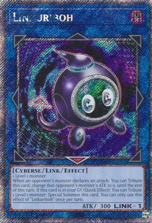 Linkuriboh (Platinum Secret Rare) [RA04-EN291] - Quarter Century Stampede 1st Edition - Platinum Secret Rare - Trinity Hobby