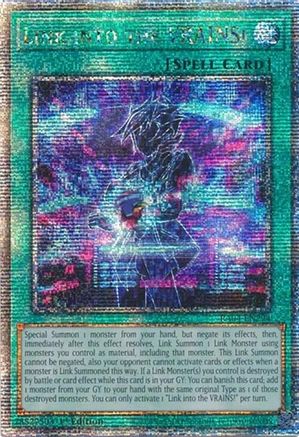 Link into the VRAINS! [RA04-EN294] Quarter Century Secret Rare - Trinity Hobby