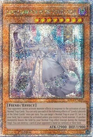 Lovely Labrynth of the Silver Castle [RA04-EN295] Quarter Century Secret Rare - Trinity Hobby
