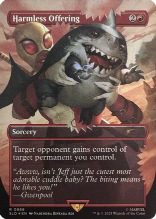 Harmless Offering (Rainbow Foil) (SLD-868) - [Secret Lair Drop Series] - Trinity Hobby