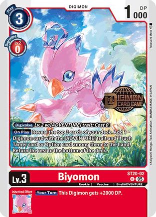 Biyomon [ST20-02] [Starter Deck: Protector of Light Promos] - Trinity Hobby