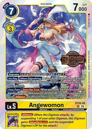 Angewomon [ST20-06] [Starter Deck: Protector of Light Promos] - Trinity Hobby