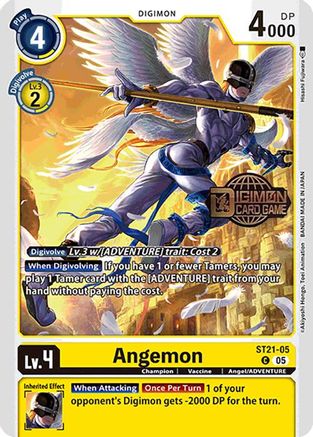 Angemon [ST21-05] [Starter Deck: Hero of Hope Promos] - Trinity Hobby
