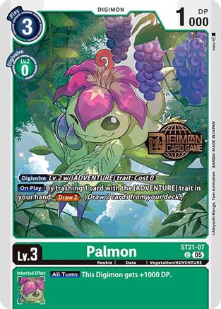 Palmon [ST21-07] [Starter Deck: Hero of Hope Promos] - Trinity Hobby