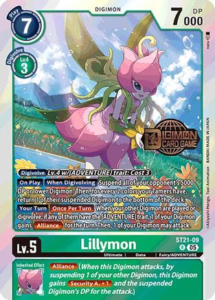Lillymon [ST21-09] [Starter Deck: Hero of Hope Promos] - Trinity Hobby